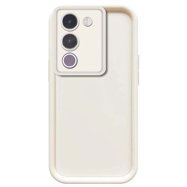 Skinlee Step Up Series - Soft Silicone Case - Offwhite - Vivo V29e