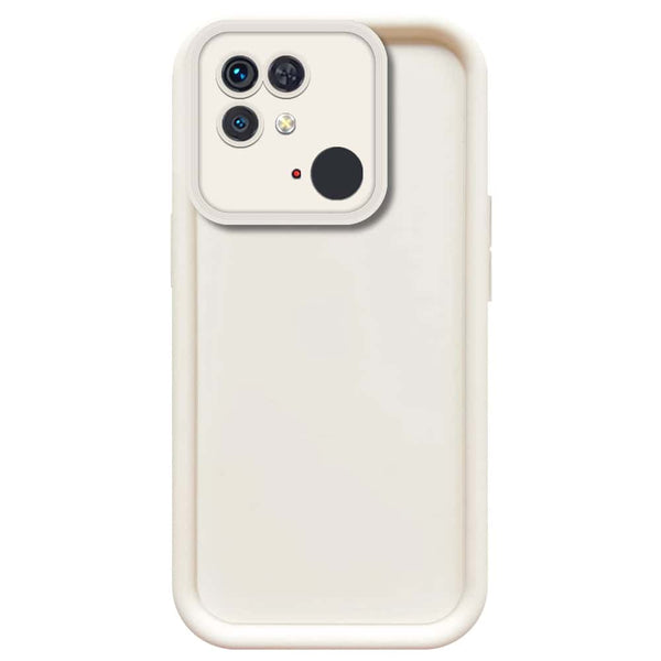Skinlee Step Up Series - Soft Silicone Case - Offwhite - Xiaomi Redmi 10C