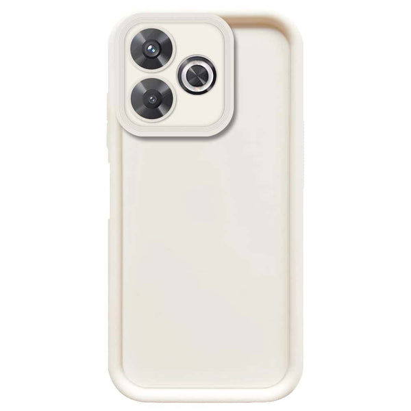 Skinlee Step Up Series - Soft Silicone Case - Offwhite - Xiaomi Redmi Note 13R