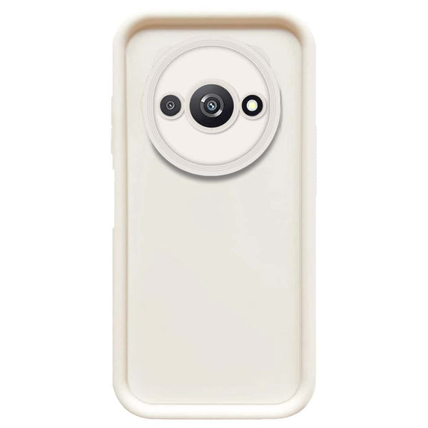 Skinlee Step Up Series - Soft Silicone Case - Offwhite - Xiaomi Redmi A3