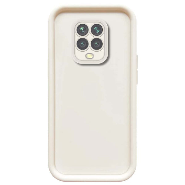 Skinlee Step Up Series - Soft Silicone Case - Offwhite - Xiaomi Redmi Note 9 Pro