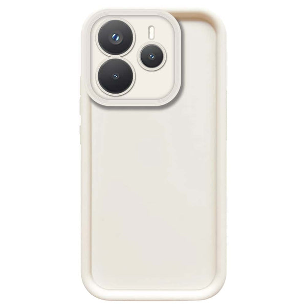 Skinlee Step Up Series - Soft Silicone Case - Offwhite - Xiaomi Redmi Note 14 4G
