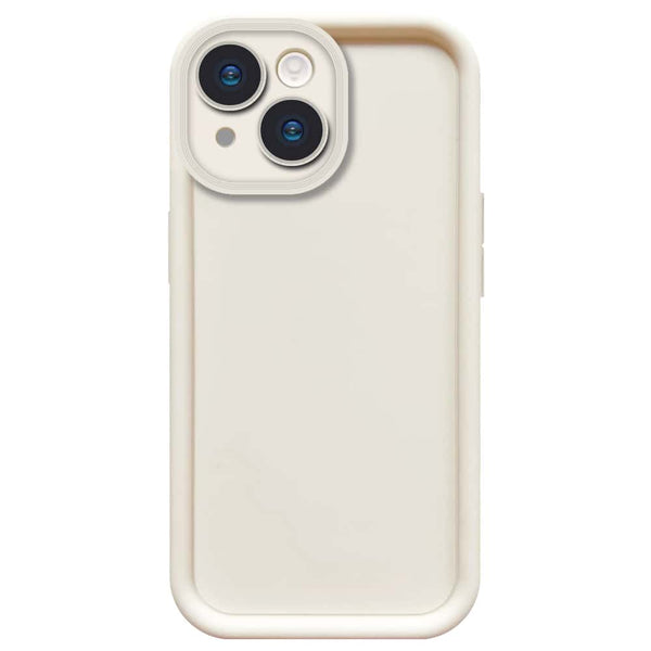 Skinlee Step Up Series - Soft Silicone Case - Offwhite - iPhone 14