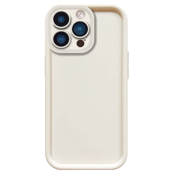 Skinlee Step Up Series - Soft Silicone Case - Offwhite - iPhone 13 Pro