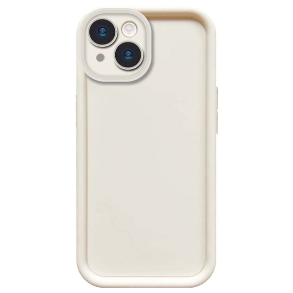 Skinlee Step Up Series - Soft Silicone Case - Offwhite - iPhone 13