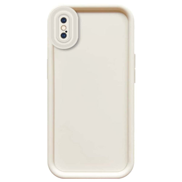 Skinlee Step Up Series - Soft Silicone Case - Offwhite - iPhone XS Max