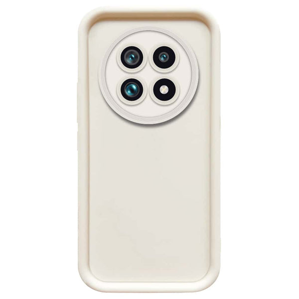 Skinlee Step Up Series - Soft Silicone Case - Offwhite - Realme 13 Pro Plus