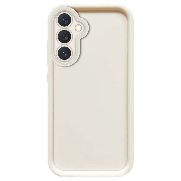 Skinlee Step Up Series - Soft Silicone Case - Offwhite - Samsung Galaxy S25 Plus