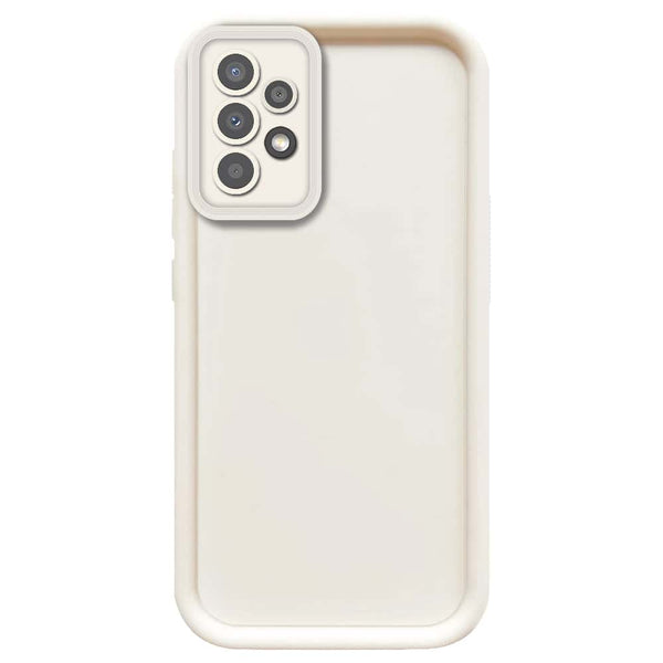 Skinlee Step Up Series - Soft Silicone Case - Offwhite - Samsung Galaxy A73 5G