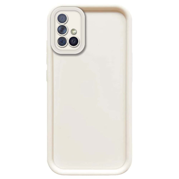 Skinlee Step Up Series - Soft Silicone Case - Offwhite - Samsung Galaxy A71