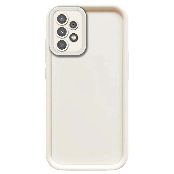 Skinlee Step Up Series - Soft Silicone Case - Offwhite - Samsung Galaxy A52s 5G
