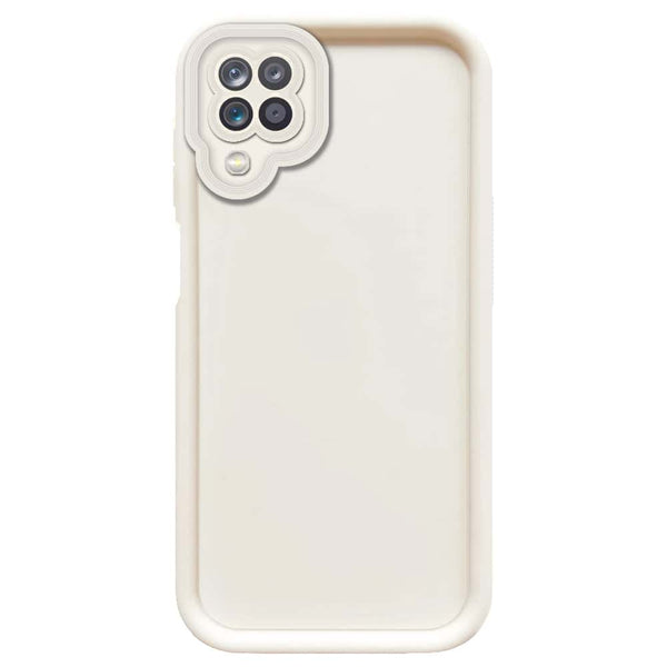 Skinlee Step Up Series - Soft Silicone Case - Offwhite - Samsung Galaxy M32