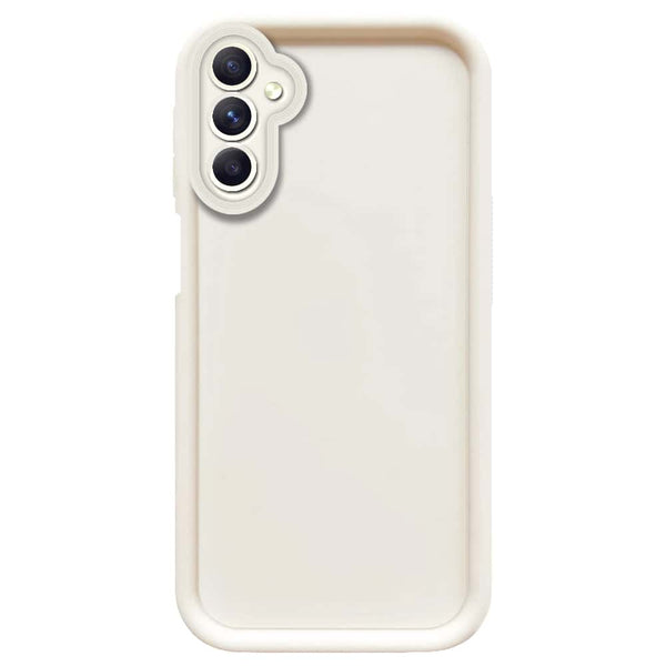 Skinlee Step Up Series - Soft Silicone Case - Offwhite - Samsung Galaxy A14 5G