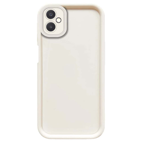 Skinlee Step Up Series - Soft Silicone Case - Offwhite - Samsung Galaxy A06