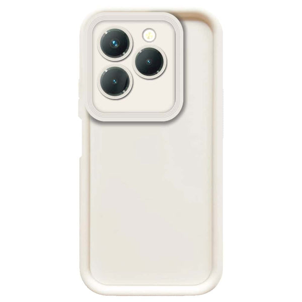 Skinlee Step Up Series - Soft Silicone Case - Offwhite - Infinix Hot 40