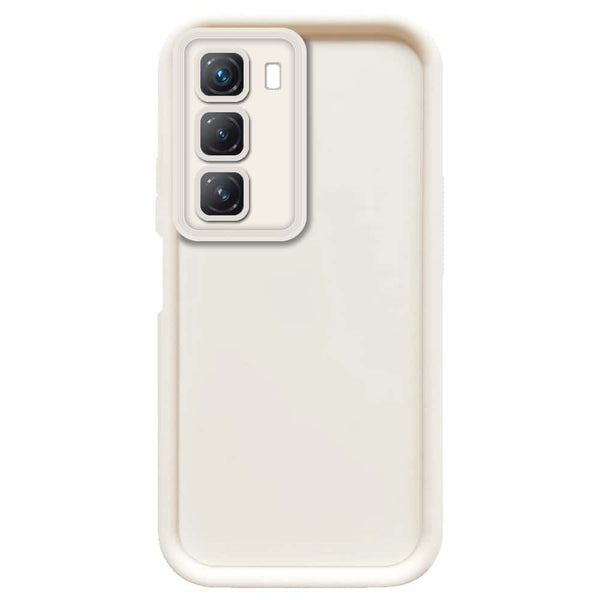 Skinlee Step Up Series - Soft Silicone Case - Offwhite - Infinix Hot 50