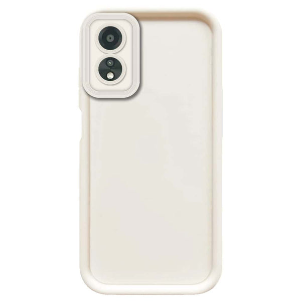 Skinlee Step Up Series - Soft Silicone Case - Offwhite - Oppo A18