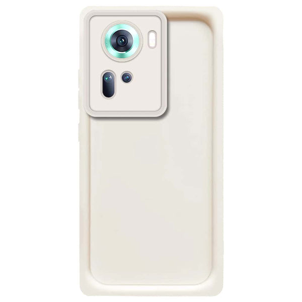 Skinlee Step Up Series - Soft Silicone Case - Offwhite - Oppo Reno 11