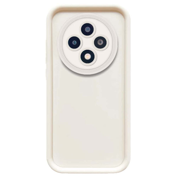 Skinlee Step Up Series - Soft Silicone Case - Offwhite - Oppo Reno 12F