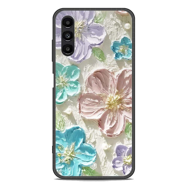 Floral Series Soft Phone Case - Premium Glass Case - Design 14 - Samsung Galaxy A13 5G