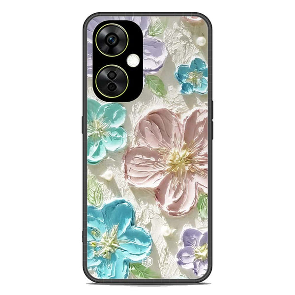 Floral Series Soft Phone Case - Premium Glass Case - Design 14 - OnePlus Nord CE 3 Lite