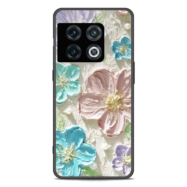 Floral Series Soft Phone Case - Premium Glass Case - Design 14 - OnePlus 10 Pro