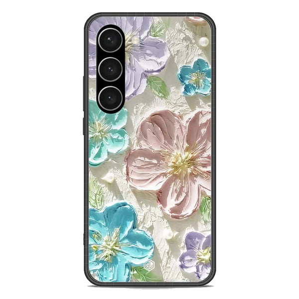 Floral Series Soft Phone Case - Premium Glass Case - Design 14 - Samsung Galaxy S23 Plus 5G
