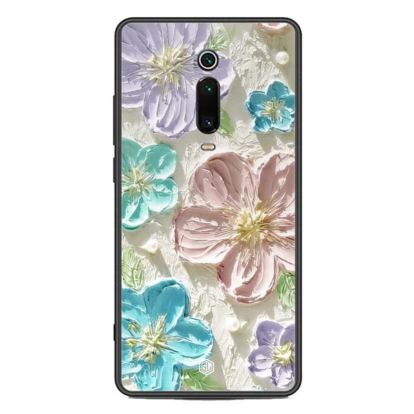 Floral Series Soft Phone Case - Premium Glass Case - Design 14 - Xiaomi Redmi K20 Pro