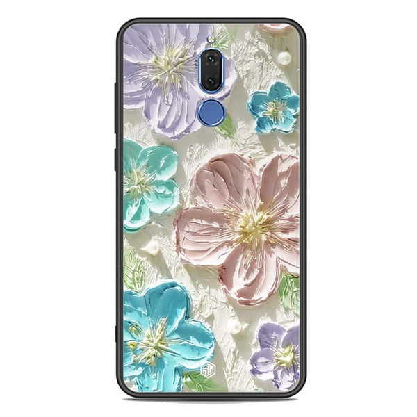 Floral Series Soft Phone Case - Premium Glass Case - Design 14 - Huawei Mate 10 Lite
