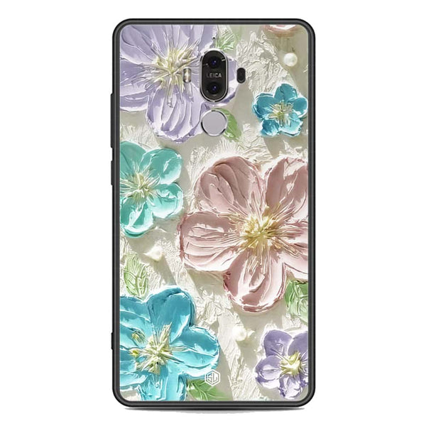 Floral Series Soft Phone Case - Premium Glass Case - Design 14 - Huawei Mate 9