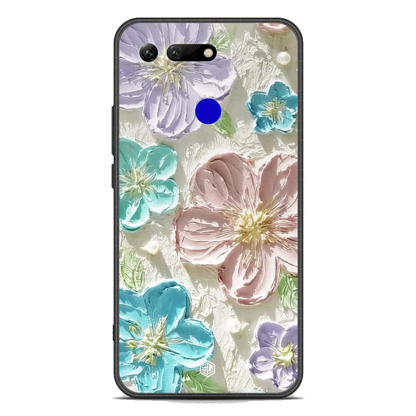 Floral Series Soft Phone Case - Premium Glass Case - Design 14 - Huawei Honor View 20