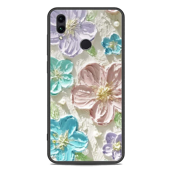 Floral Series Soft Phone Case - Premium Glass Case - Design 14 - Huawei Honor 10 Lite