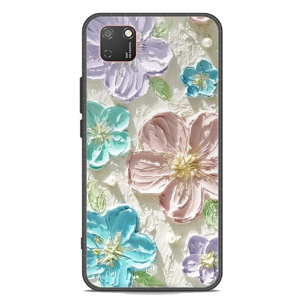 Floral Series Soft Phone Case - Premium Glass Case - Design 14 - Honor 9S