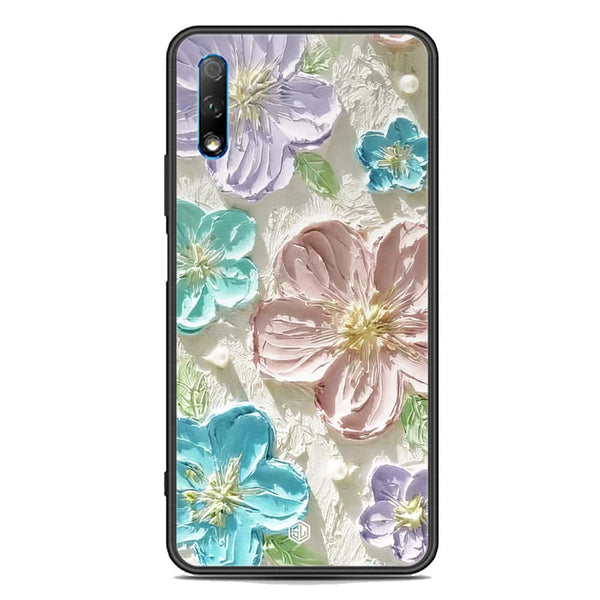 Floral Series Soft Phone Case - Premium Glass Case - Design 14 - Honor 9x