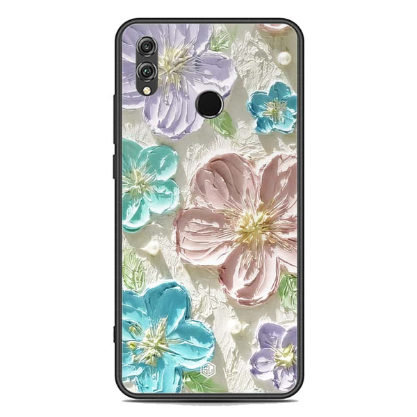 Floral Series Soft Phone Case - Premium Glass Case - Design 14 - Huawei Honor 8X