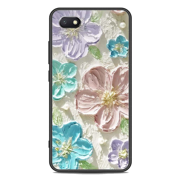 Floral Series Soft Phone Case - Premium Glass Case - Design 14 - Huawei Honor 7S