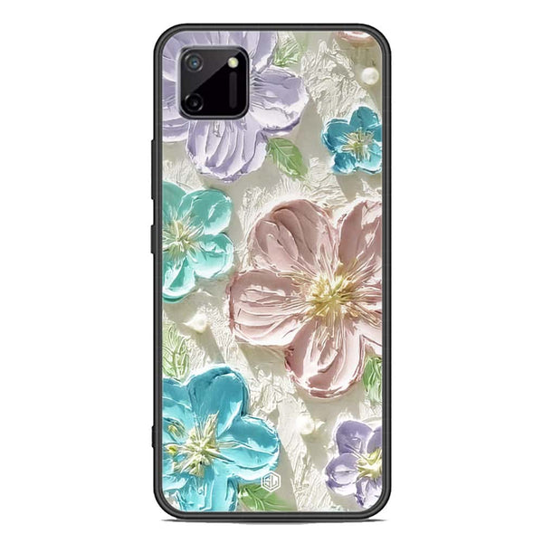 Floral Series Soft Phone Case - Premium Glass Case - Design 14 - Realme C11 2021