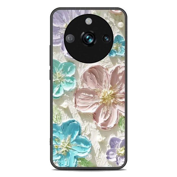 Floral Series Soft Phone Case - Premium Glass Case - Design 14 - Realme 11 Pro Plus
