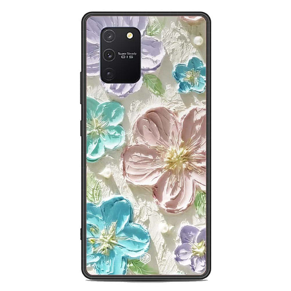 Floral Series Soft Phone Case - Premium Glass Case - Design 14 - Samsung Galaxy M80s