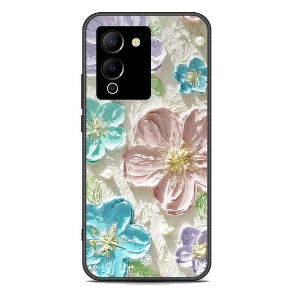 Floral Series Soft Phone Case - Premium Glass Case - Design 14 - Infinix Note 12 G96