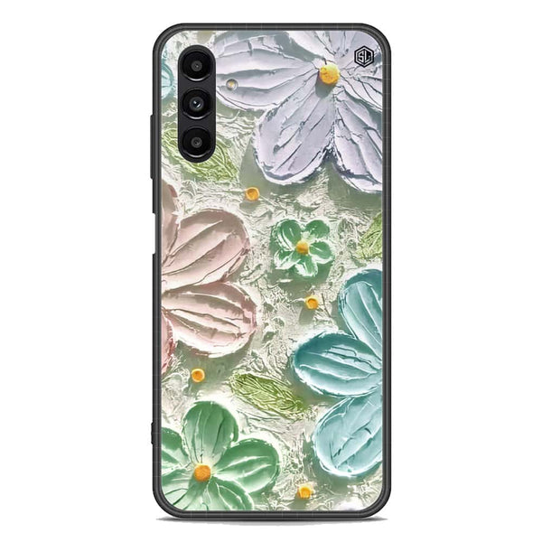 Floral Series Soft Phone Case - Premium Glass Case - Design 15 - Samsung Galaxy A13 5G