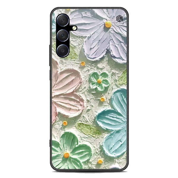 Floral Series Soft Phone Case - Premium Glass Case - Design 15 - Samsung Galaxy M53