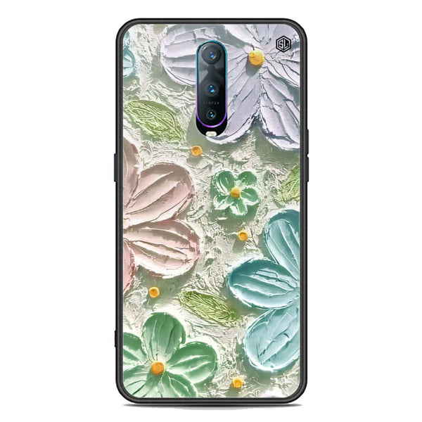Floral Series Soft Phone Case - Premium Glass Case - Design 15 - Oppo R17 Pro