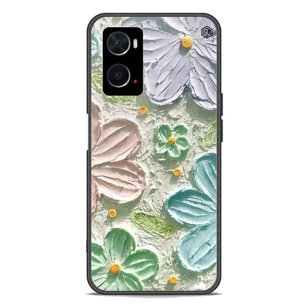 Floral Series Soft Phone Case - Premium Glass Case - Design 15 - Oppo K10 5G
