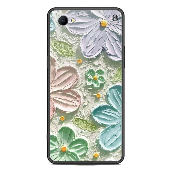 Floral Series Soft Phone Case - Premium Glass Case - Design 15 - Oppo A3