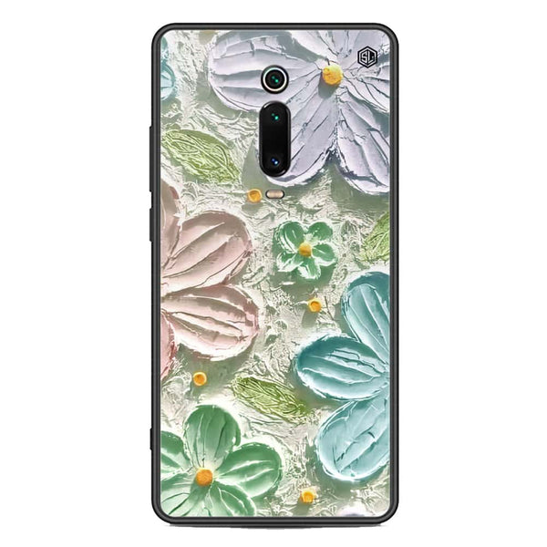 Floral Series Soft Phone Case - Premium Glass Case - Design 15 - Xiaomi Redmi K20 Pro