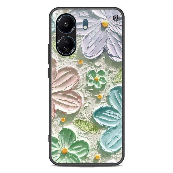 Floral Series Soft Phone Case - Premium Glass Case - Design 15 - Xiaomi 13C
