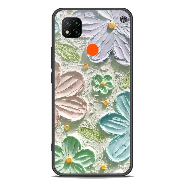 Floral Series Soft Phone Case - Premium Glass Case - Design 15 - Xiaomi Redmi 10A