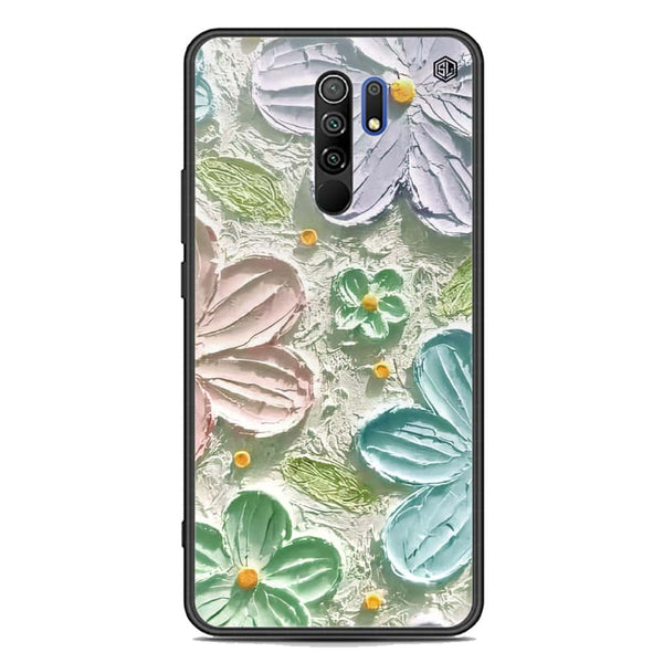 Floral Series Soft Phone Case - Premium Glass Case - Design 15 - Xiaomi Poco M2