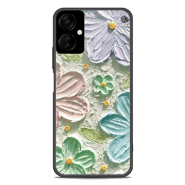 Floral Series Soft Phone Case - Premium Glass Case - Design 15 - Tecno Camon 19 Neo